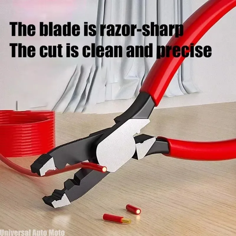 New Premium Slip Joint Screw Extraction Pliers Fish Tail Design, Anti-Slip Grip, Multi-Function Screw Puller for Electronics