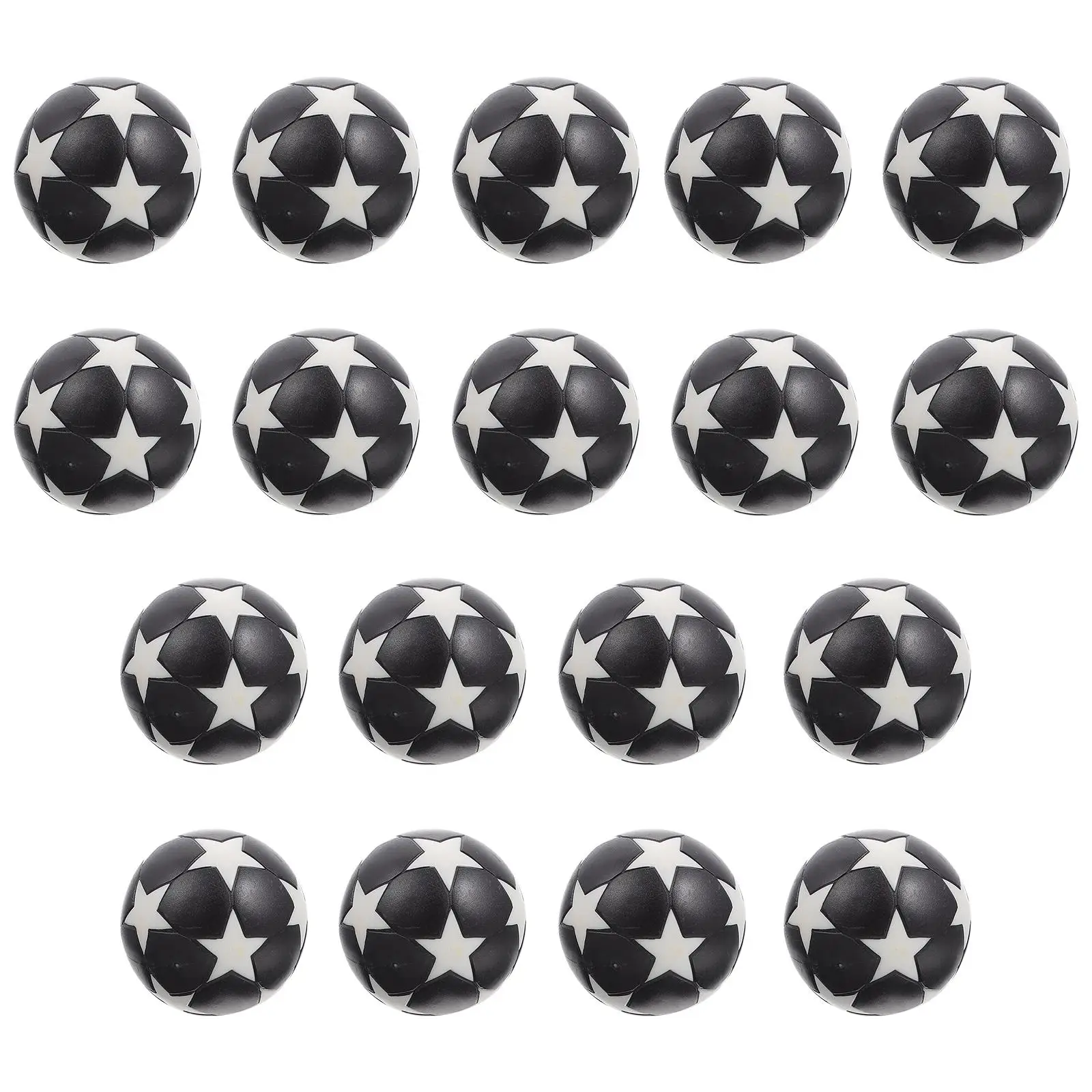 

18 Pcs Sports Soccer Toy Child Football Large Eco-friendly Plastic Small Balls Replacement Table