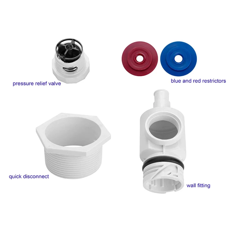 

AZ-Connector Cotton Pads White Connector Swimming Pool Cleaning Tool Tail Connector