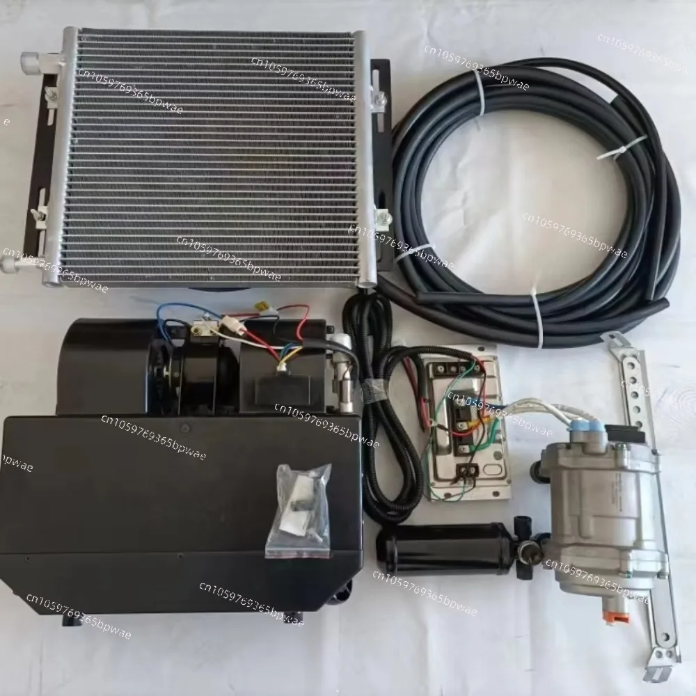 24v 12 Volt Electric Mini Split Truck Sleeper Ac Kit Car Air Conditioner Parking Coole