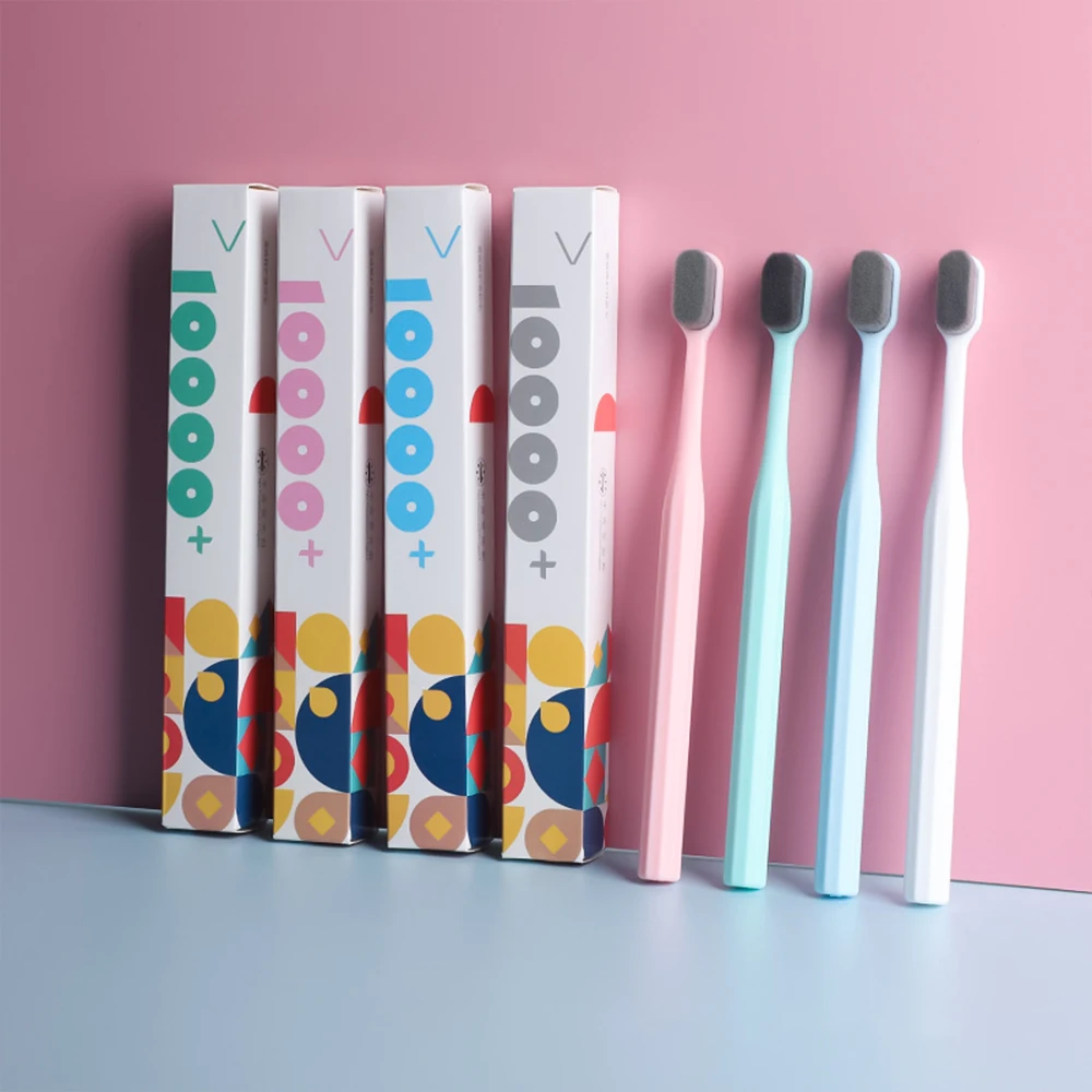 Wanmao toothbrush with ultra soft bristles to protect gums for pregnant women postpartum women couples women adults family,