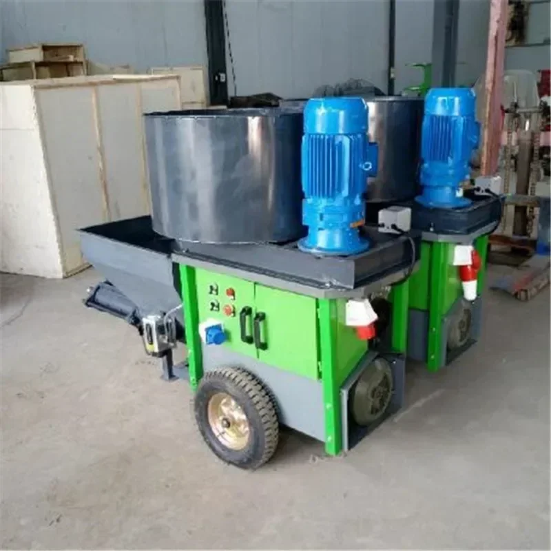 YUGONG High Efficiency Cement Spraying Wall Plastering Mortar Automatic Cement Plastering Machine China Factory Price