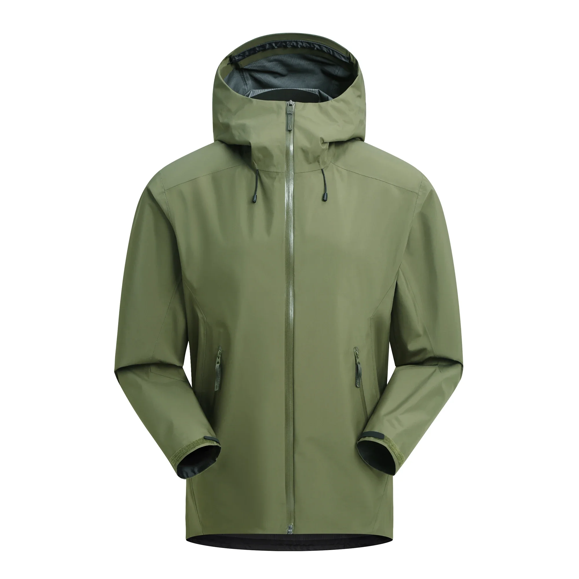 Men and Women Windproof British Wind Hooded Simple Storm Jacket Storm Jacket Outdoor Sports Camping Mountaineering Fashion