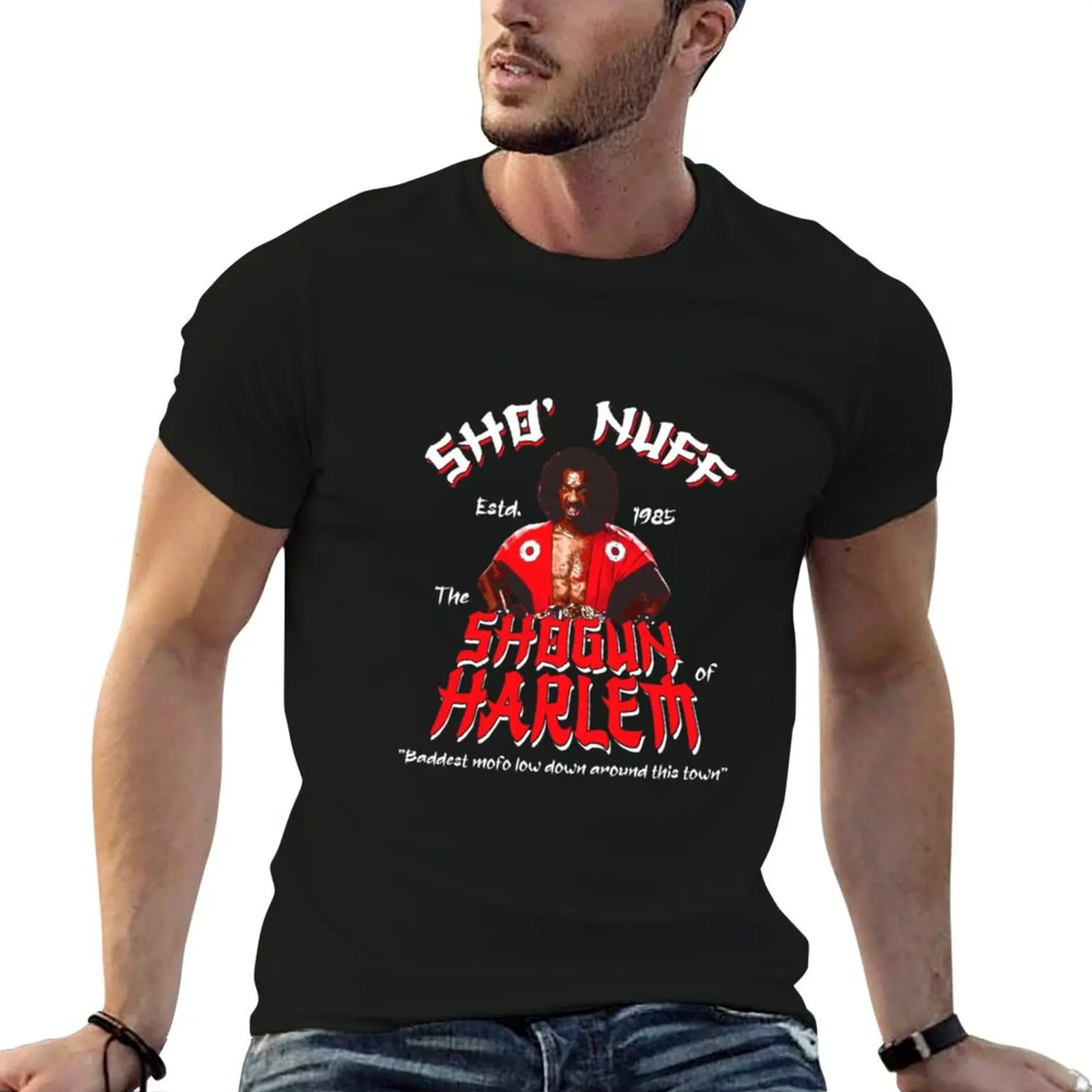 Sho' Nuff Shogun of Harlem T-Shirt Large Size Breathable Tee