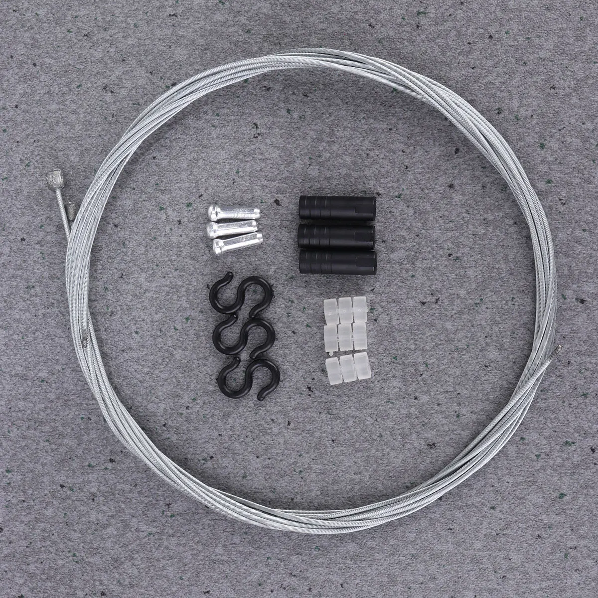 

1 set 1 Set Brake Derailleur Cable Kit For Road Mountain Bike Durable Shifting Wire High-Strength Line Tube Blue Pcs