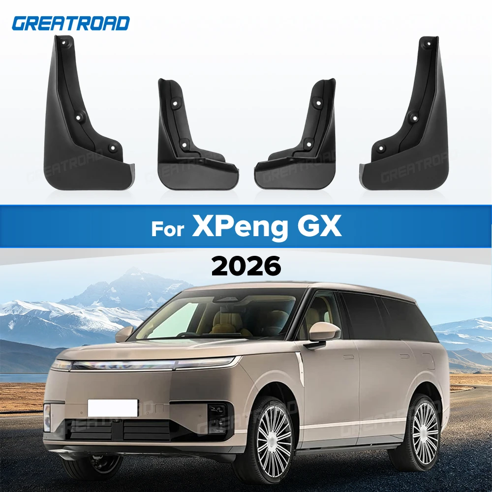 For XPeng GX 2026 Fender Mudflaps Splash Guards Mudguards Mud Flaps car Accessories