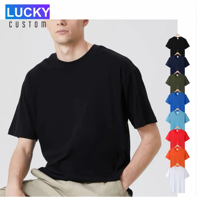 Quick Drying Round Neck Sports T-shirt Gym Jersey Coach Running Men's Breathable Short Sleeved Loose Sports Top