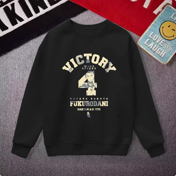 

Аниме Хайкю!! Kotaro Bokuto Keiji Akaashi Толстовка с капюшоном Косплей Костюм Осень Зима Мужчины Женщины Пальто Свободная куртка Топы