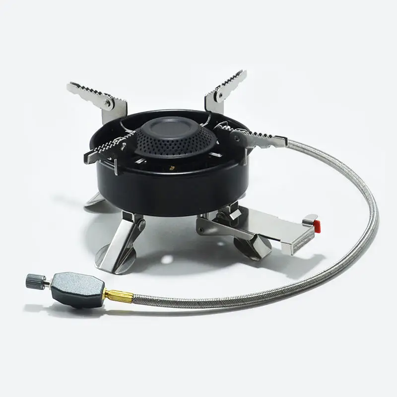 Lightweight Outdoor Gas Stove Camping Gas burner Folding Hiking Portable Foldable Split Stoves for Outdoor Adventures