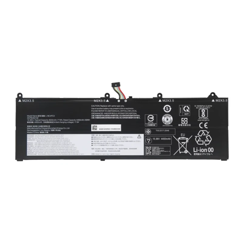 CSMHY nuova batteria per Laptop 15.36V 71WH L19C4PC3 per batterie per Laptop Lenovo R7000P Y7000P 2020