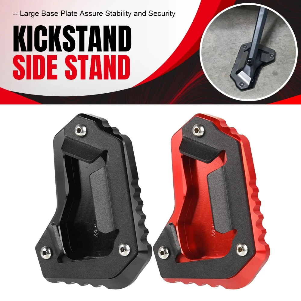 

Motorcycle Accessories FOR Tiger Explorer XC 2011 2012 2013 2014 2015 CNC Foot Side Stand Plate Enlarged Base Extension Support