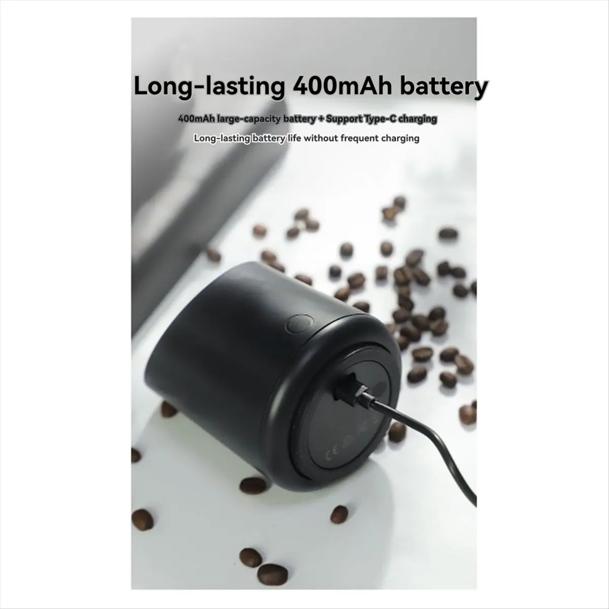 popop Electronic Coffee Scale with Waterproof Weighing Cup for Espresso,Pour-over,Drip Coffee Digital Coffee Scale Dosing Cup