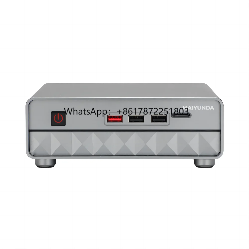 

High-Performance Win11 Mini Computer with Processor Durable and Silent for Industrial Applications Quad Core DDR5 RAM
