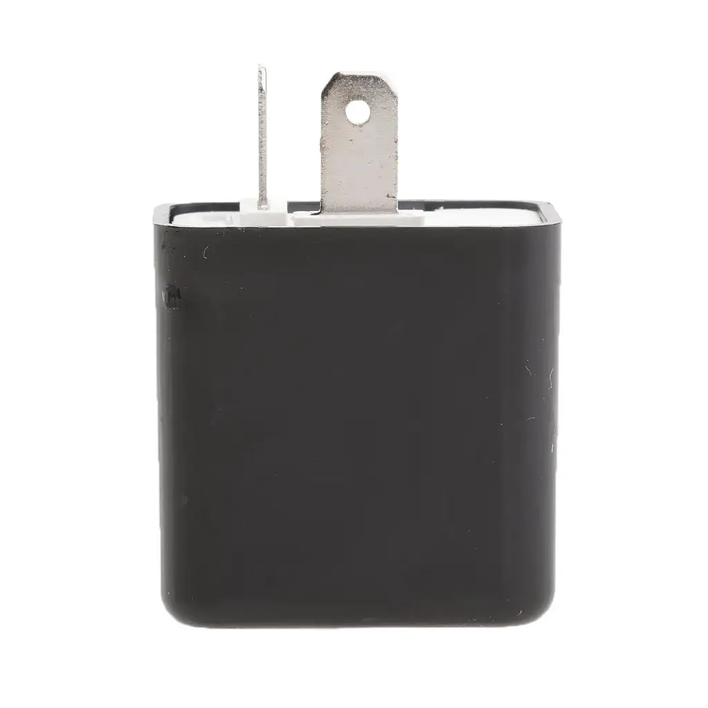 Two Pin Electronic Flasher Relay Adjustable Motorcycle LED Signal Relay for Honda Yamaha Suzuki Kawasaki Tail Light Accessories