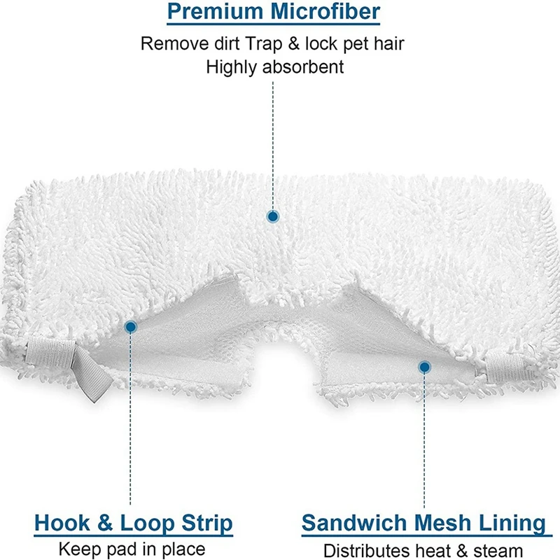 ผ้าเปลี่ยนสําหรับ Shark S3500 S3501 S3550 S3901 SE450 Steam Mop อุปกรณ์เสริม Mop ผ้าแผ่น