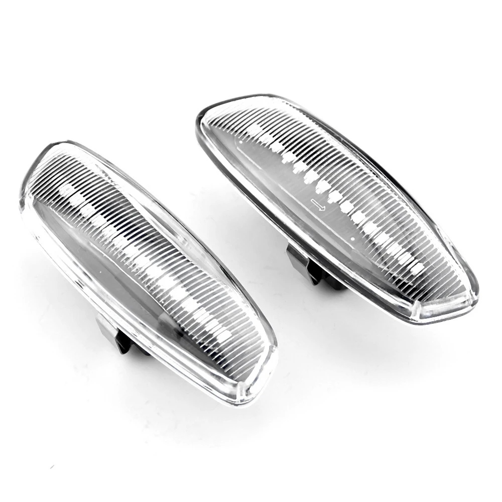 Car LED Dynamic Side Marker Signal Lamp Light Signal Light for Citroen C4 Picasso C3 C5 DS4 Peugeot 308 207 3008 White