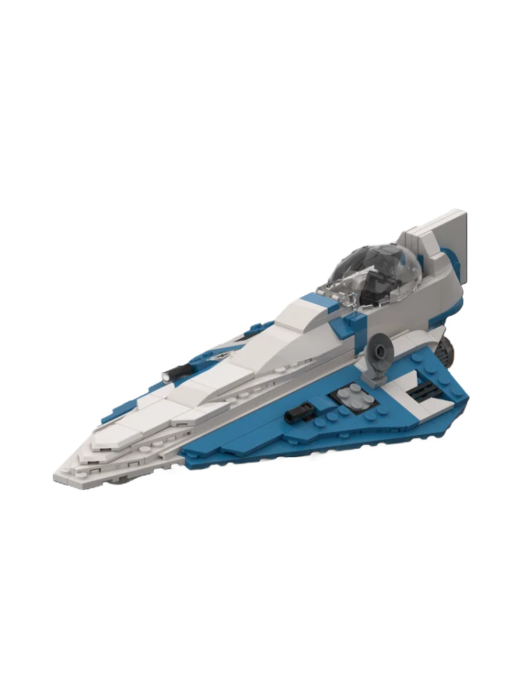 Building blocks set Delta 7 Starfighter space war adults bricks military war spaceship model Christmas gift