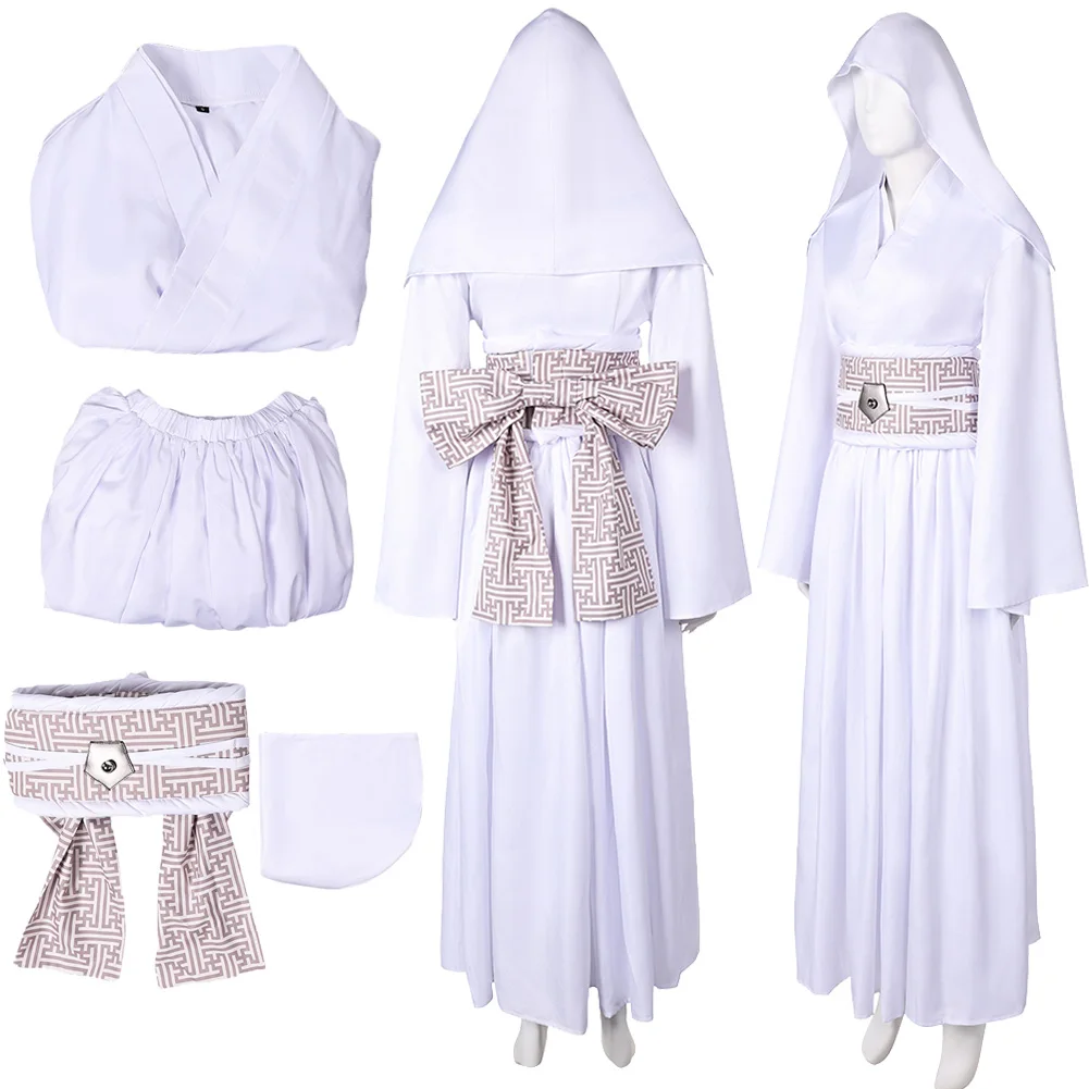 

Fantasia Princess Leia Cosplay Clothing Takumi Space Battle Disfraz Costume Women Female Fantasy Halloween Carnival Party Cloth