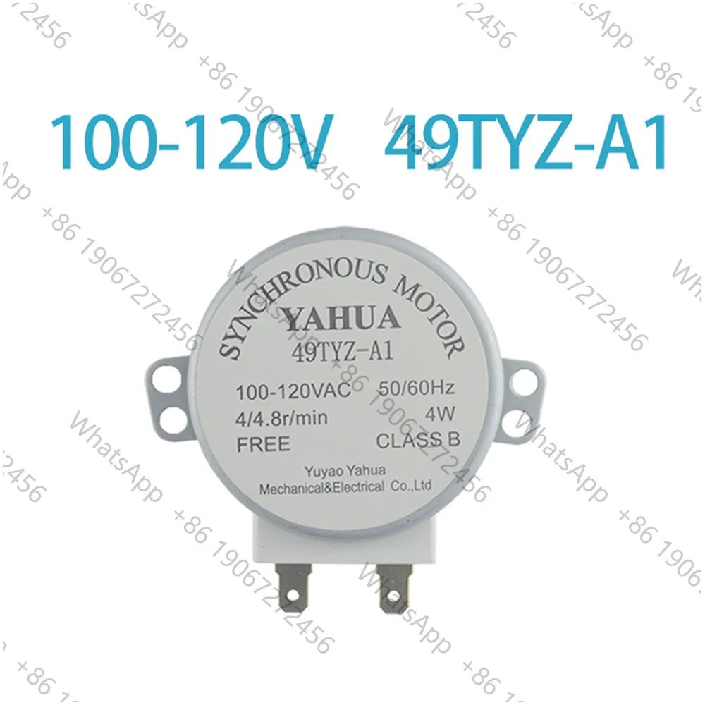 Microwave Oven Motor 100V-120V 4W 50/60Hz Microwave Turntable Synchronous Motor 49TYZ-A1 Microwave Oven Tray Motor Accessories