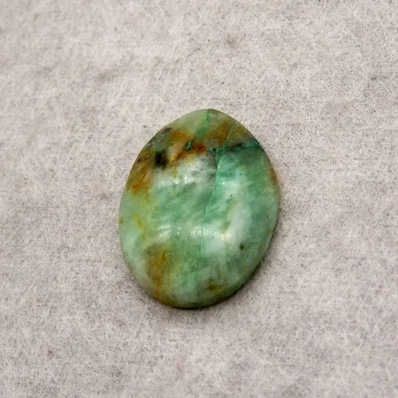 

Natural Stone Chrysocolla 22x18x5mm 2.8g Pendant Beads for Jewelry Making