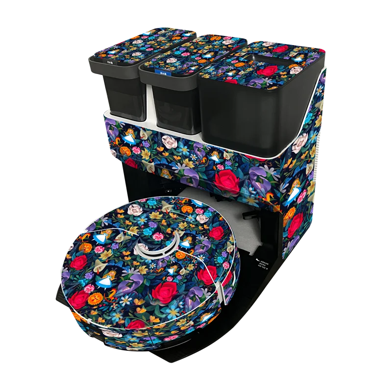 Filme adesivo bonito dos desenhos animados para roborock s7 pro ultra robô aspirador de pó peças acessórios