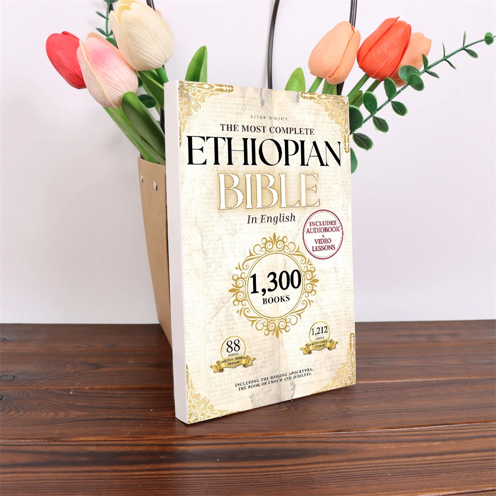 

КОМПЛЕКТЕЛЬНАЯ БИБЛИЯ ETHIOPIAN на английской книге: включая отсутствующую апокрифю из эноножной драгоценности (подойдет в два тома)
