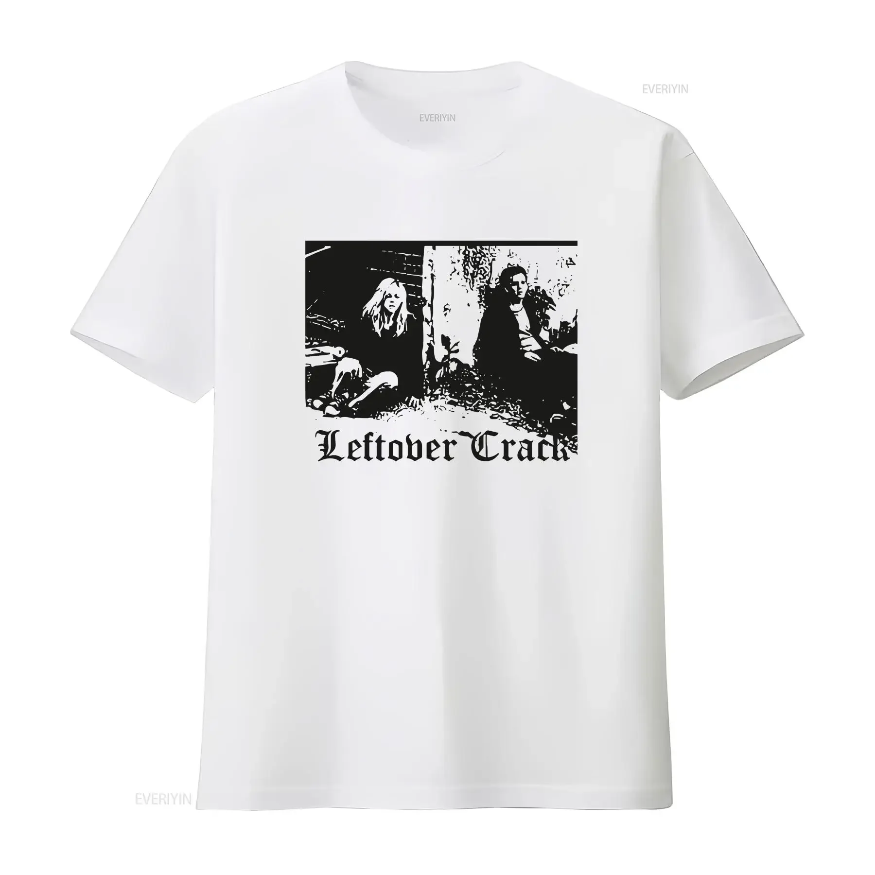 Leftover Crack  T Shirt vintage Washed Soft Stylish streetwear Top For Everyday Wear designer clothes Unisex Breathable fashion
