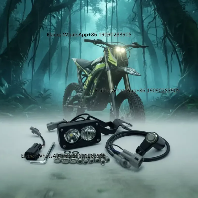 High Brightness Off Road LED Headlight Assembly  Style for Eride Pro Sur ron LBX Buggy Motorcycle Driving Light