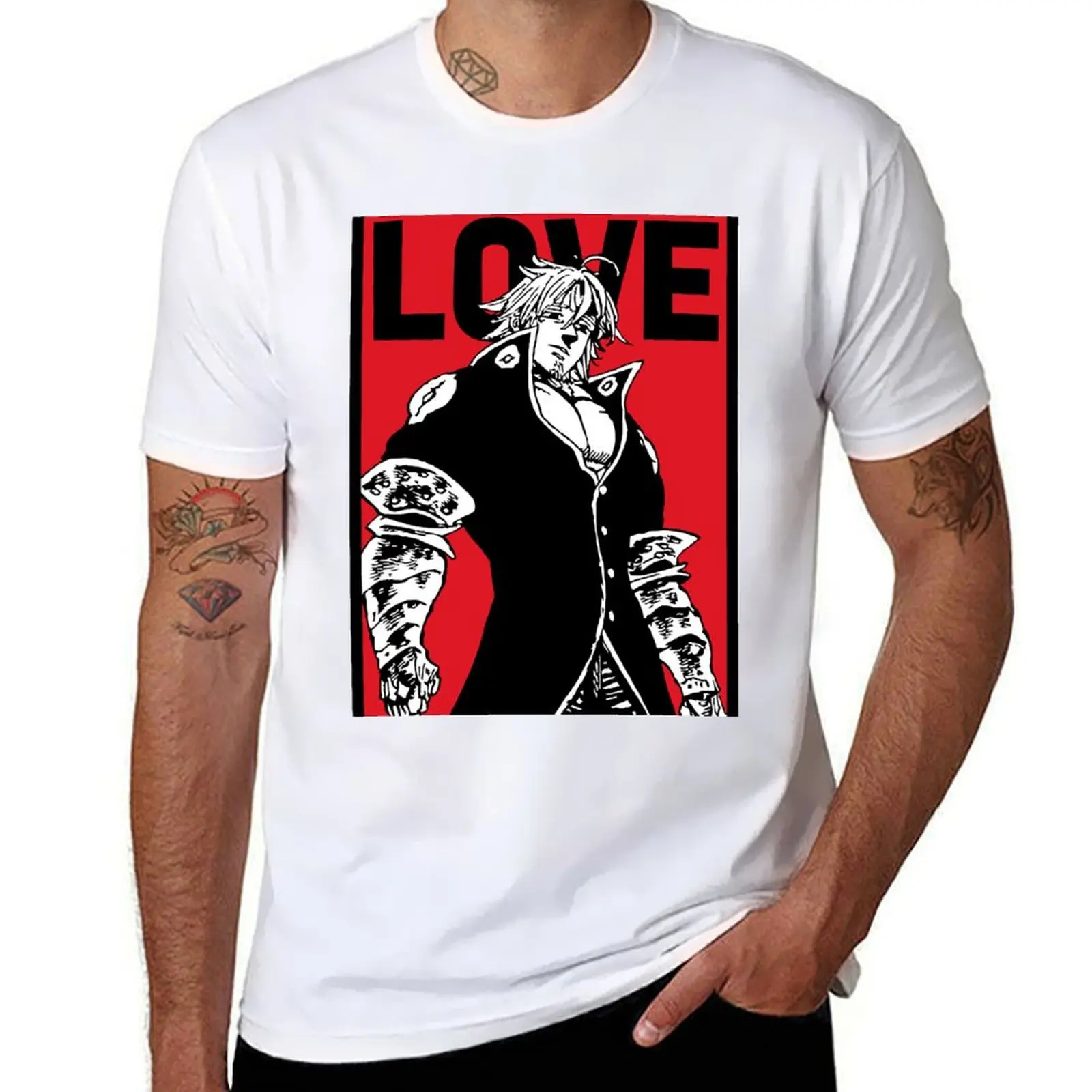 

Love cotton T-Shirt quality man t shirt brand the luxury shirts t high man Estarossa
