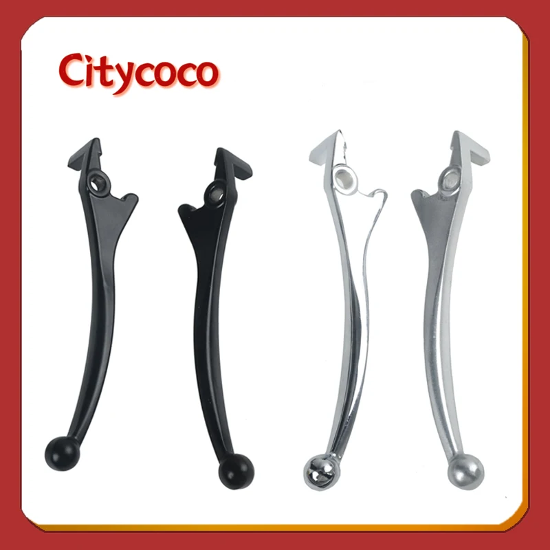 For Citycoco Electric Scooter Left and Right Brake Handle Disc Brake Lever Oil Brake Handle Modification Parts