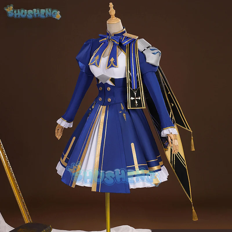 

Honkai Star Rail Fate Saber Cosplay Costume Dress Uniform Headwear Carnival Halloween Party Women Girls Props Gifts