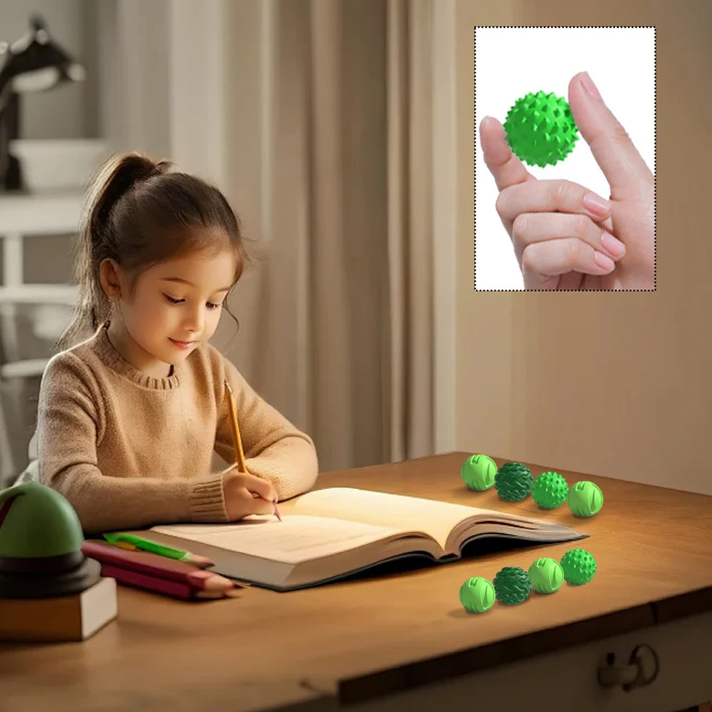 Silicone Magnetic Sensory Balls Fidget Toys for Adults Kids Worry Balls Autism Calming Anxiety Stress Relief Magnet Sensory Ball