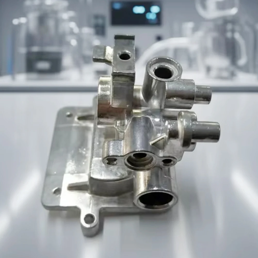 OEM Zinc Alloy Die Casting Parts Custom CNC Machined Polished Zinc Die Cast Bracket Complex Structure Hardware Die Casting