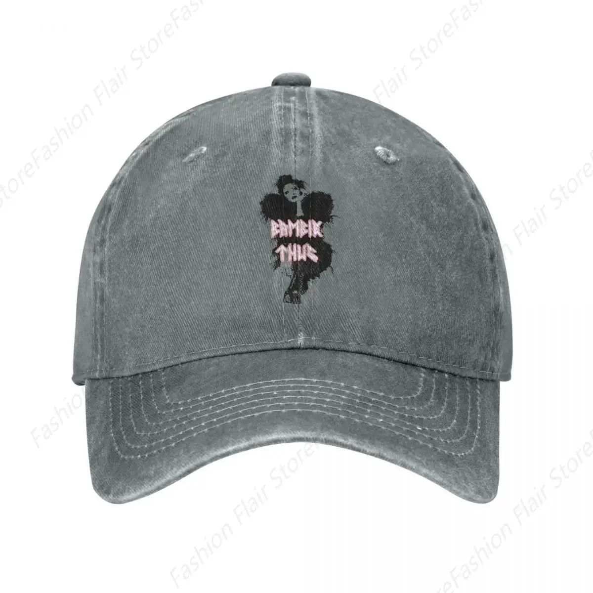 Bambie Thug ESC 2024 Doomsday Blue Baseball Cap Merch Classic Distressed Washed Ireland Singer Dad Hat Unisex Outdoor Activities