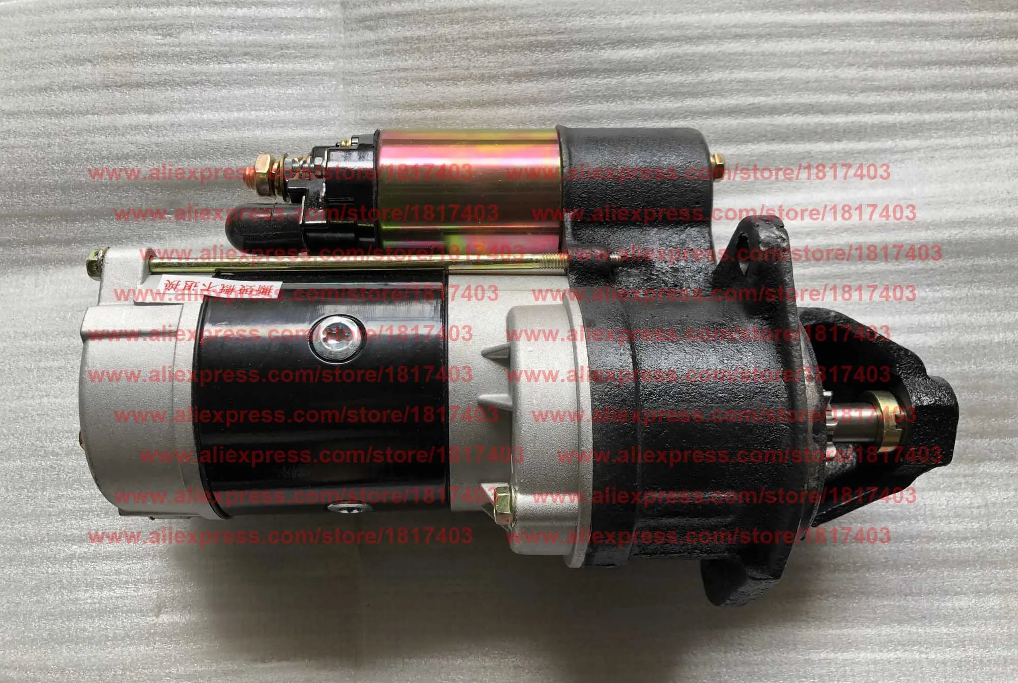 Hubei Shenniu Bison Starter motor, Hubei Shenniu Bison SN250 / SN254 Tractors, Hubei 295T engine