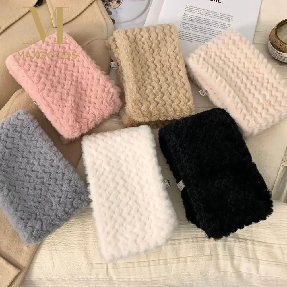 

Модный мягкий шарф с крестом, морозостойкий утолщенный вязаный шейный платок, сохраняющий тепло, воротник на шею для женщин и девочек