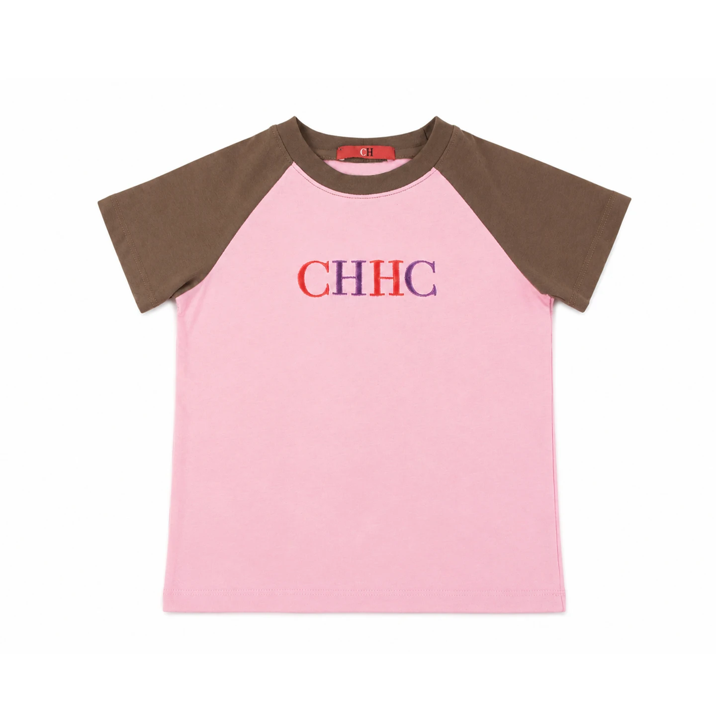 CH Jungen Raglan T-Shirt Kurzarm Buchstabendruck Farbblock Rundhals Lässiges Sommer-T-Shirt Kinder Oberteile – Detail 13