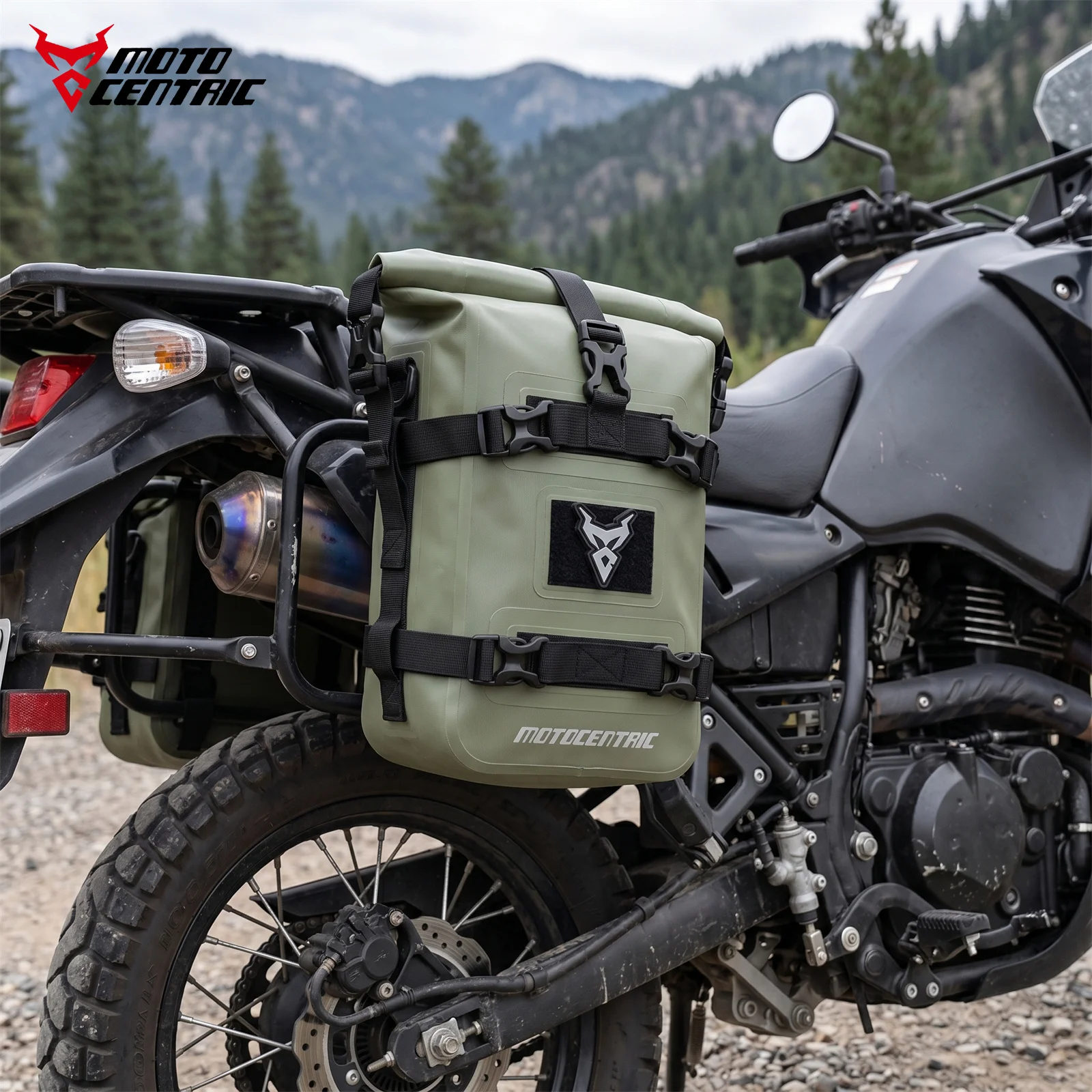 Waterproof Motorbike Crash Bars Bags Outdoor Sports Riding Motorcycle Travel Saddle Bags Durable Motorcycle Side Frame Bag
