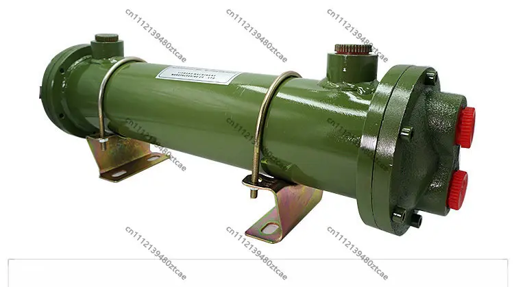Tubular Water Cooler, Hydraulic Oil Heat Exchanger, 300/350/600/800 L/min Shell and Tube Cooler