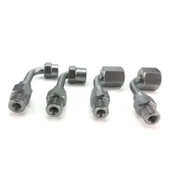 M12 M14 M16 M18 Oil Tube Conversion Joint Common Rail Injector Connect To The , Bent Pipe