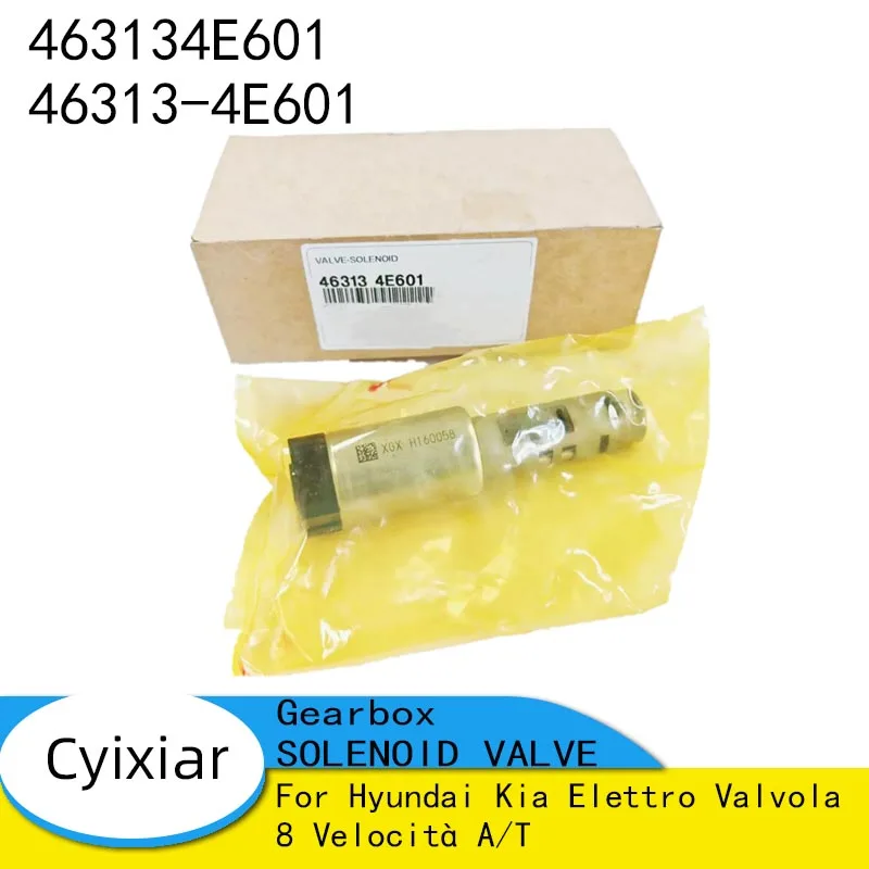 Novo 463134 E601 46313-4E601 para Hyundai Kia Elettro Valvola 8 Velocità A/T VÁLVULA SOLENÓIDE da caixa de velocidades