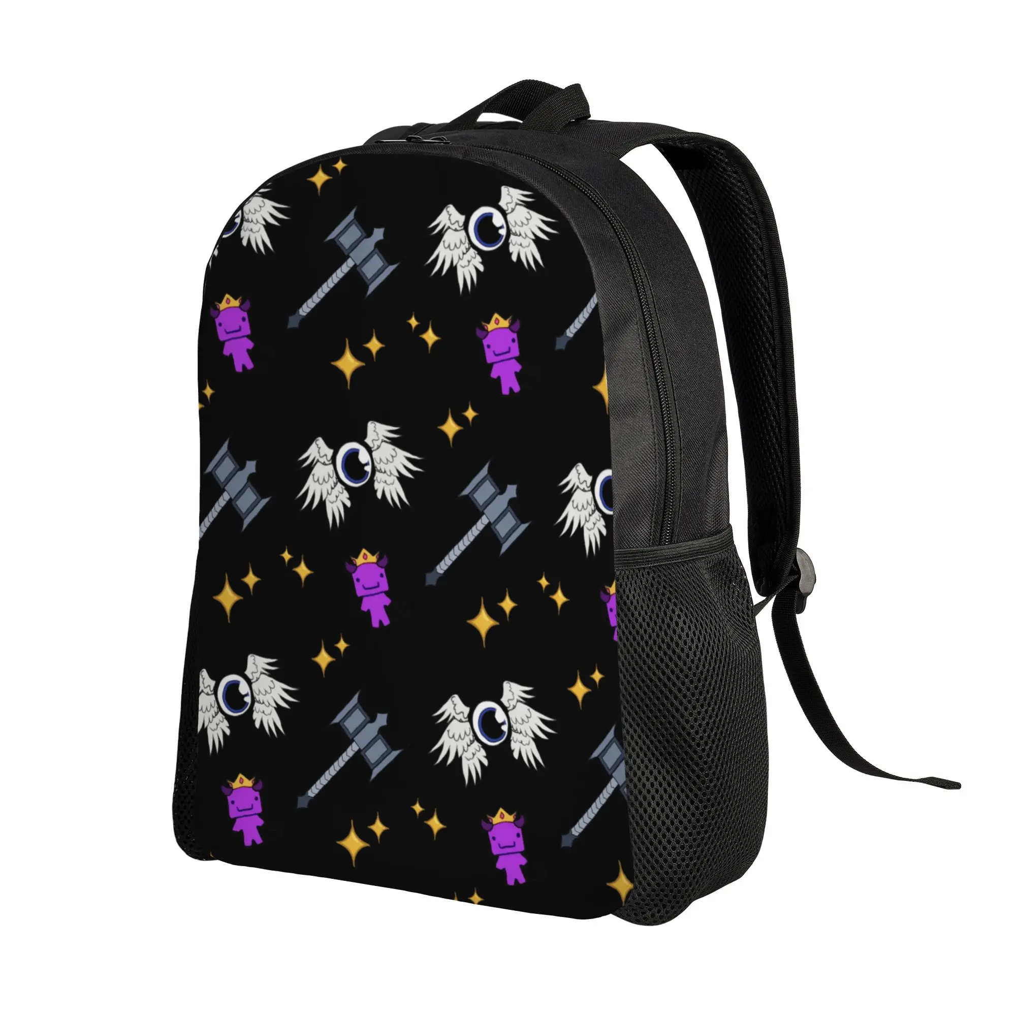 Wemmbu Eggchan Taxduo Backpack with Pocket Student Work Unstable SMP Games Daypack for Men Women Laptop Computer Shoulder Bag