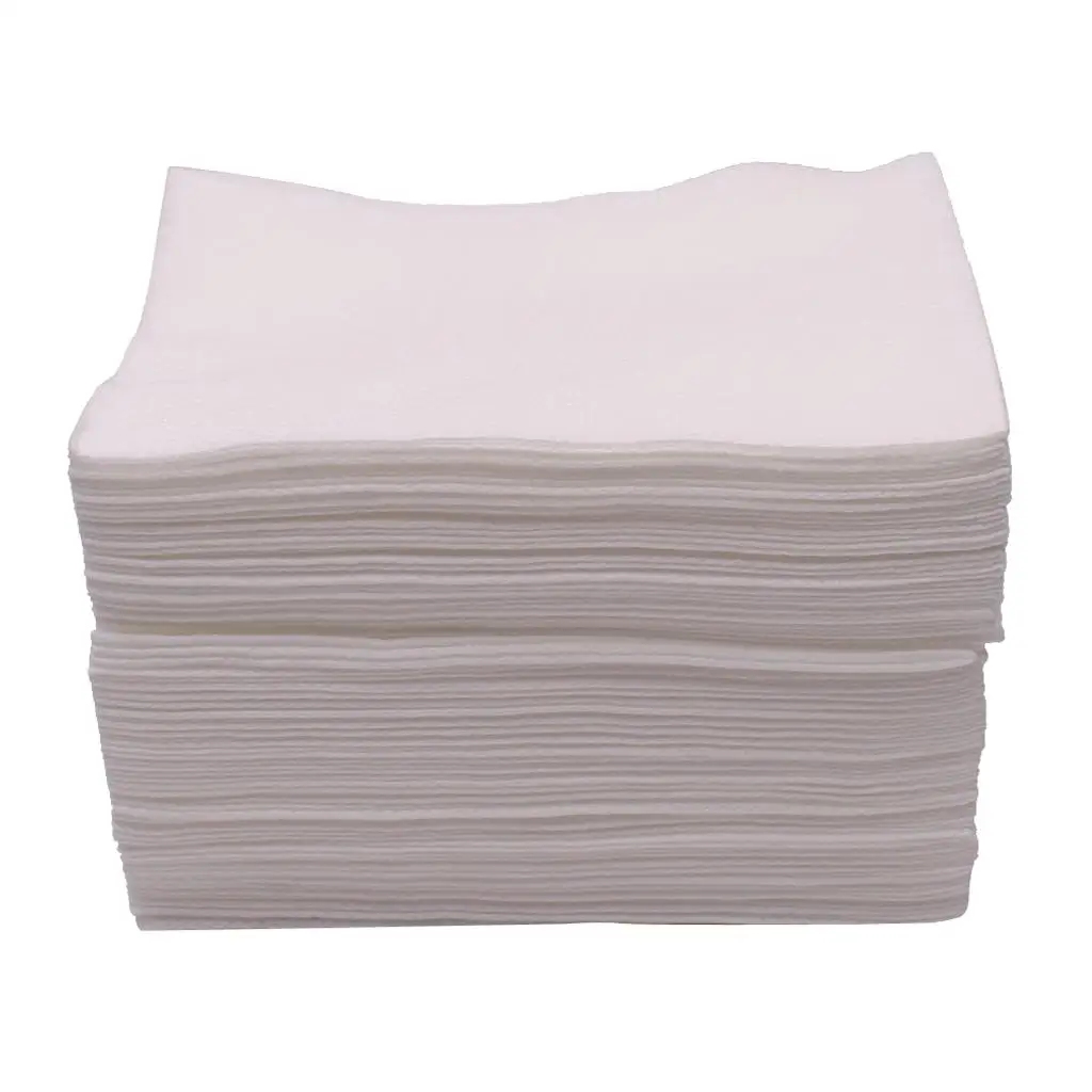 Serviettes nettoyantes de qualité supérieure en tissu non tissé, doux et non UNIS issant, 50 pièces/boîte