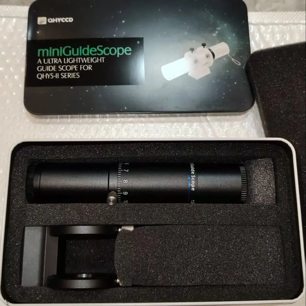 QHYCCD Mini Star Guide Mirror MiniGuidescope with Adjustable Focus And Bracket for QHY Planetary Camera