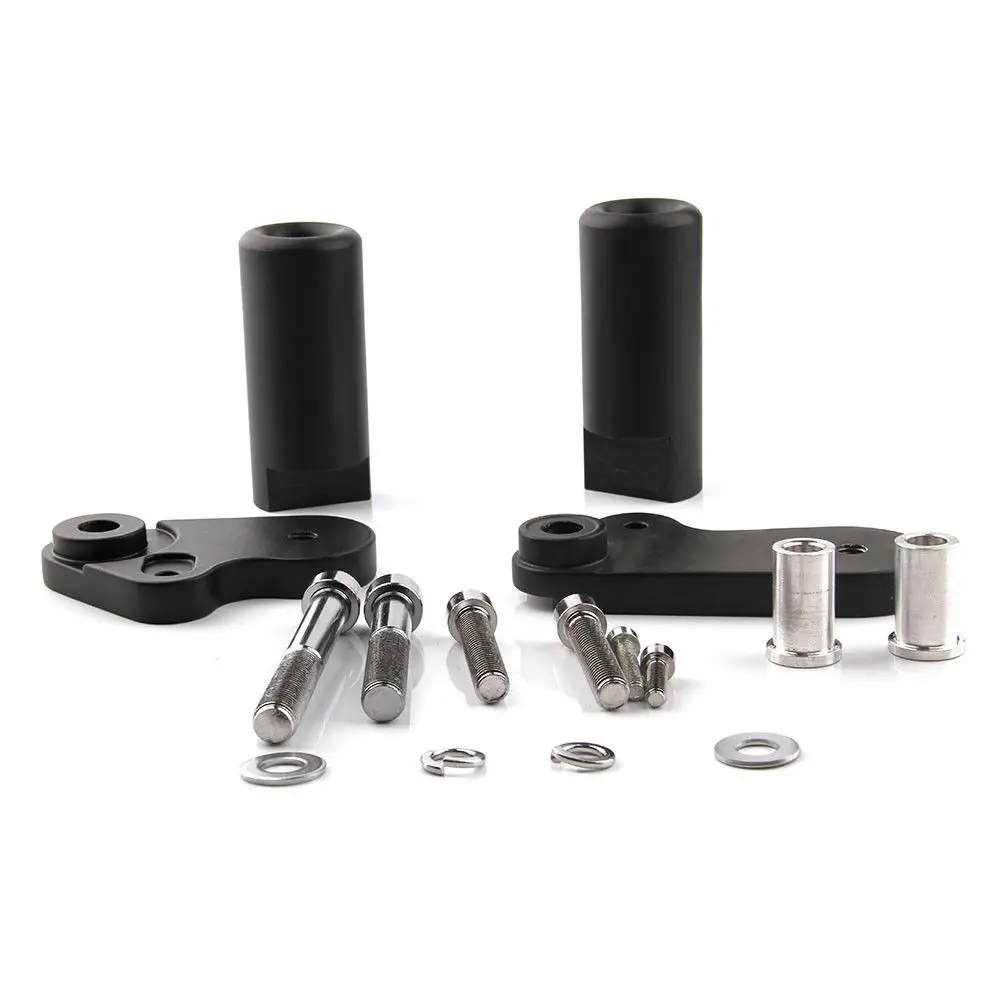 Voor 2009-2015 Yamaha YZF R1 YZF-R1 yzfr1 2010 2011 12 13 2014 motorfiets geen Cut Frame Slider Crash Protector Zwart/Carbon