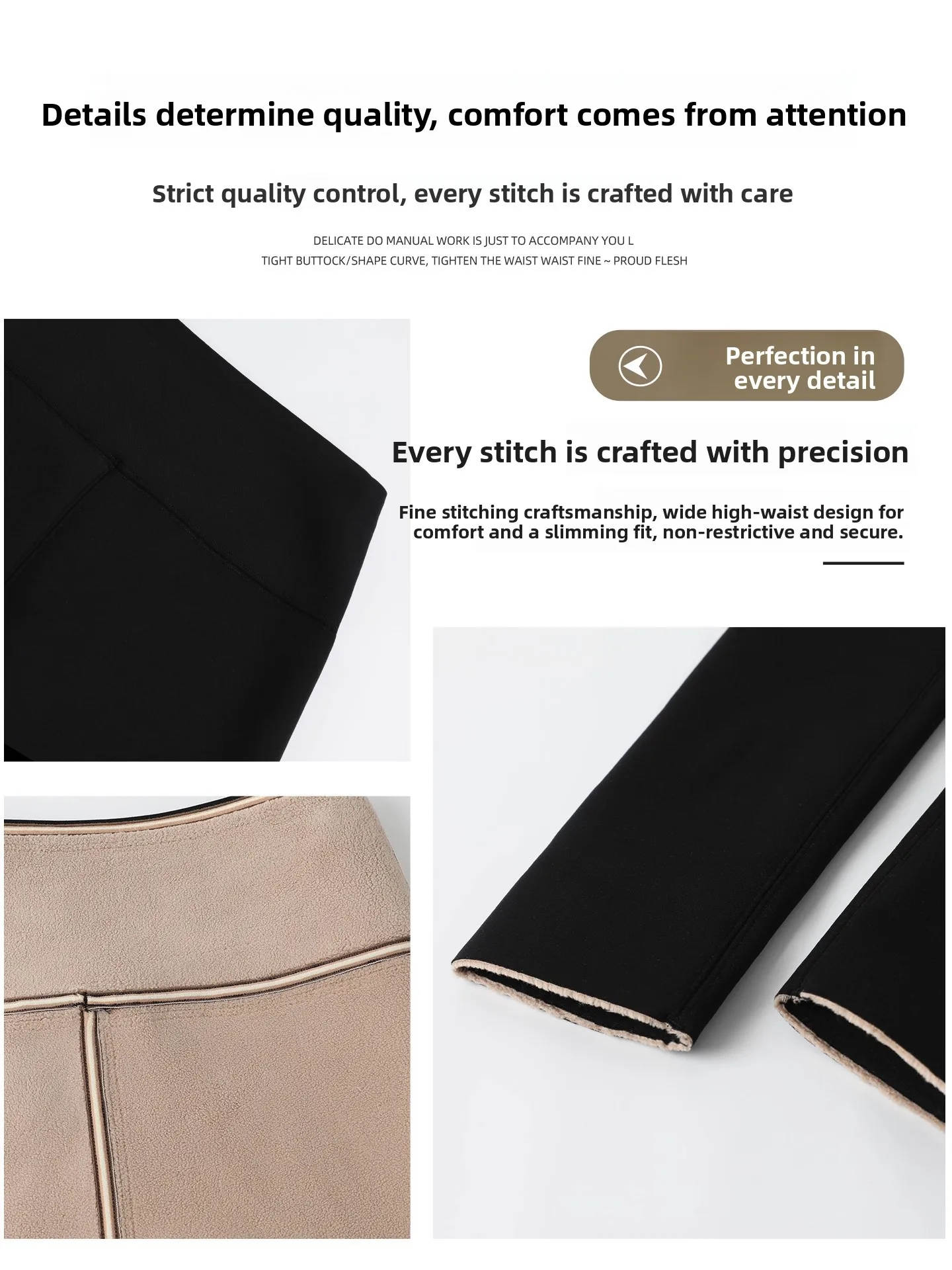 Thiened Fce Calças de ioga de cintura alta femininas outono inverno quente emagrecimento uma pele de arca leggings mistura de elastano de nylon alto