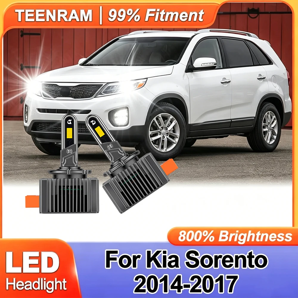 

Car LED Headlight Bulbs D3S D3R Led Lights for Car Auto Headlight Canbus For Kia Sorento 2014 2015 2016 2017