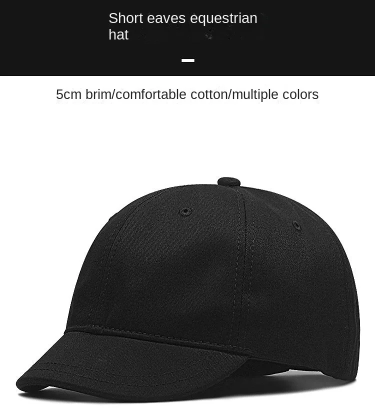 Männer kurze Rechnung Krempe Baseball mützen großer Kopf große Woll mützen männlich plus Größen Filz Leinwand Hysterese nhut 55-60cm 60-65cm – Detail 38