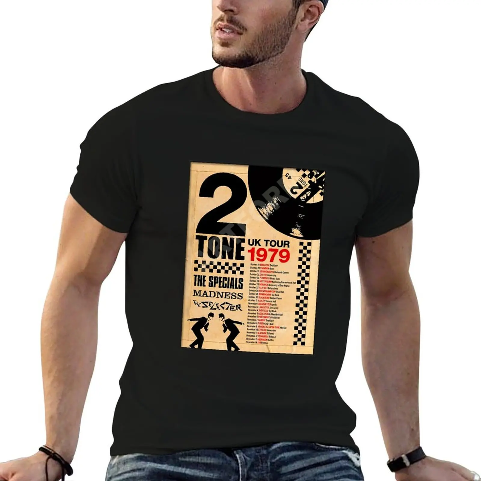 The Specials Band, populaire avec de nombreuses chansons et albums, a étonné mais leur fin a eu un fin rapide - T-shirt 2 Ton