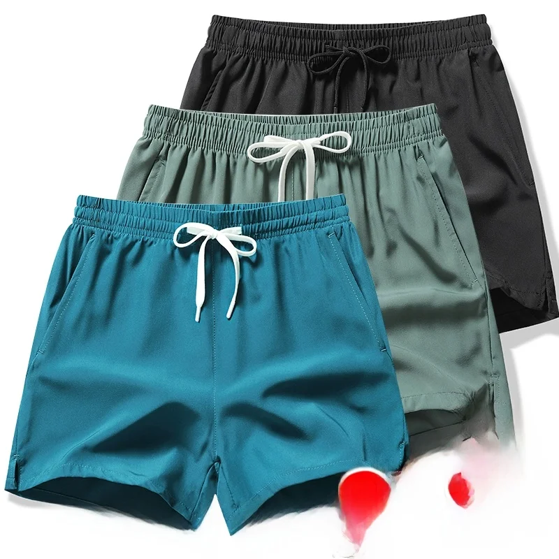 

Men's Summer Sport orts 2025 New Sle Breathable Thin Casual Five-Point Fitn Qui-Dry Tee-Point Pants Youth Faion